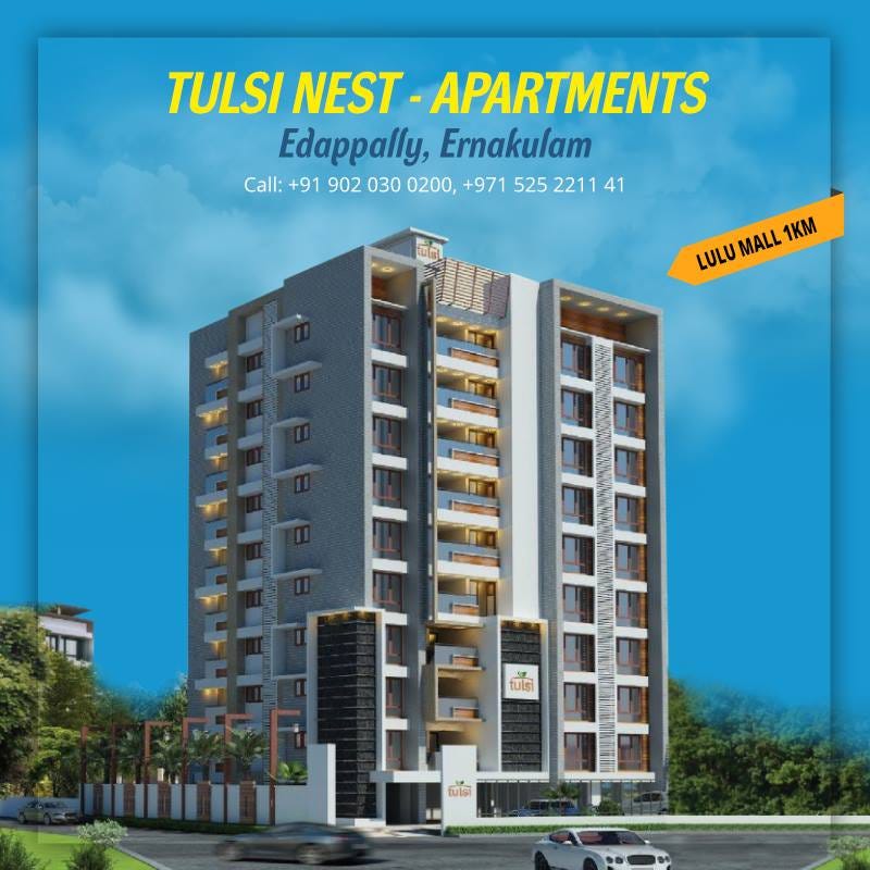 Apartments in Kochi — Luxury Apartments in Cochin — Kerala by Tulsi
