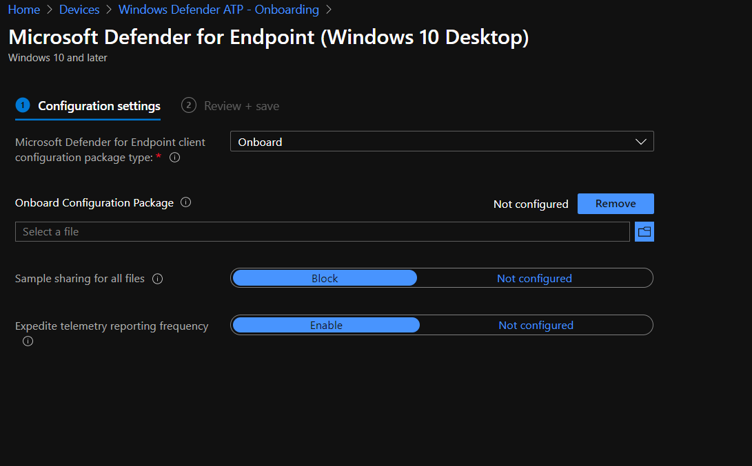 Microsoft Defender for Endpoint (Defender ATP) Integration with Intune