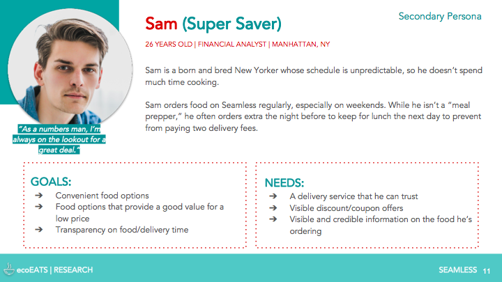 Seamless food delivery coupon