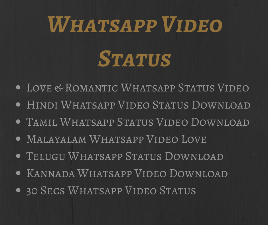 30secs Whatsapp Video Status | Whatsapp Status Video Download | by ...
