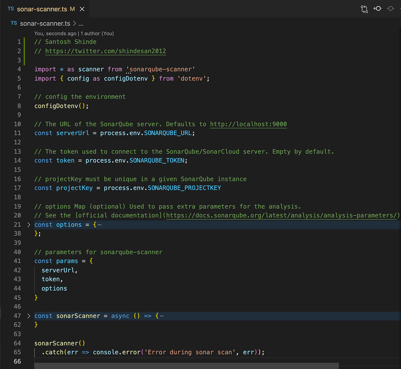 Static Code Analysis for Node.js and TypeScript Project using SonarQube |  by Santosh Shinde | JavaScript in Plain English