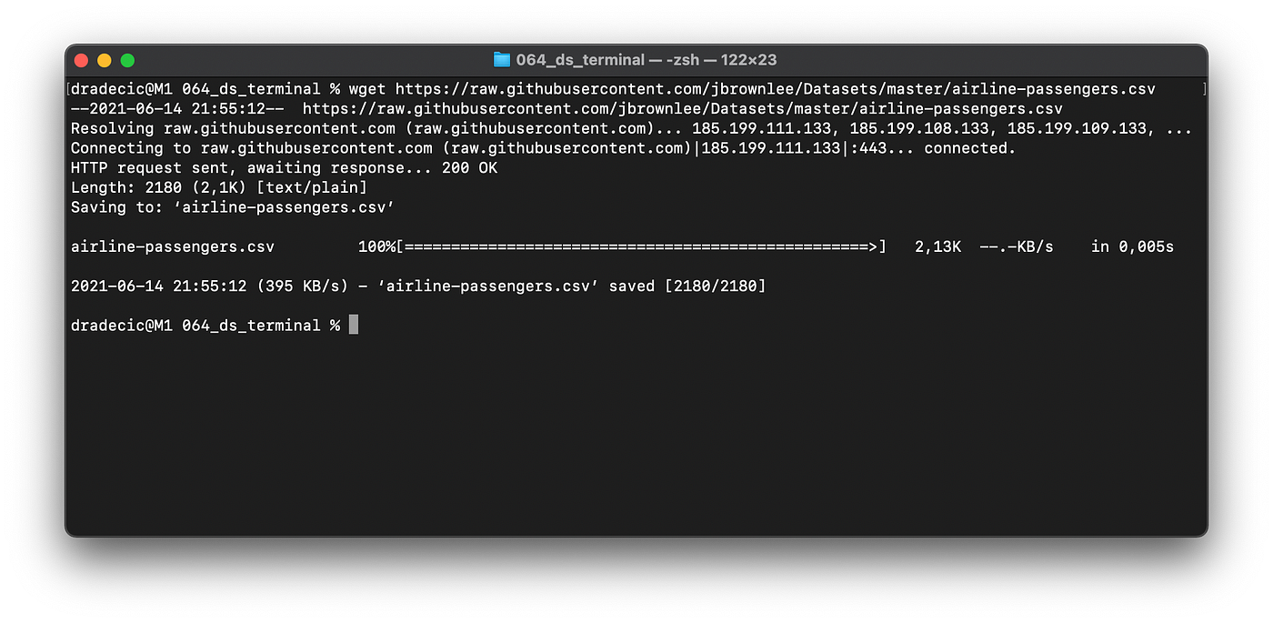 Top 10 Terminal Commands Every Data Scientist Should Know | by Dario  Radečić | Towards Data Science
