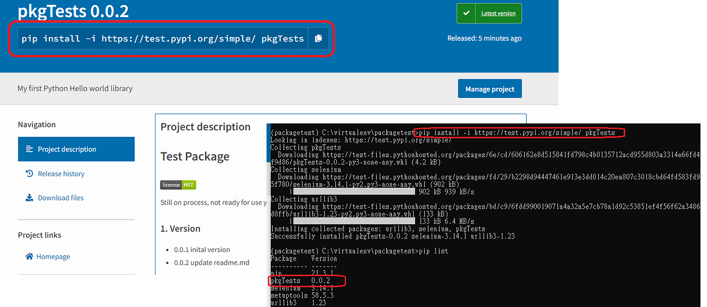 How to create the first python package by CC(ChenChih) ChenChih’s