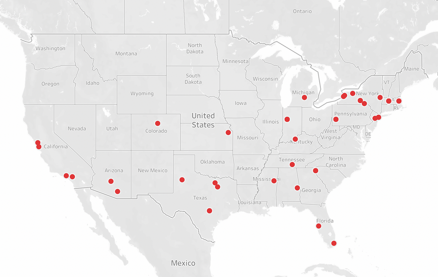 Beautifully Simple Maps with Tableau and the Google Maps API | by Melissa  Schmitz | Towards Data Science