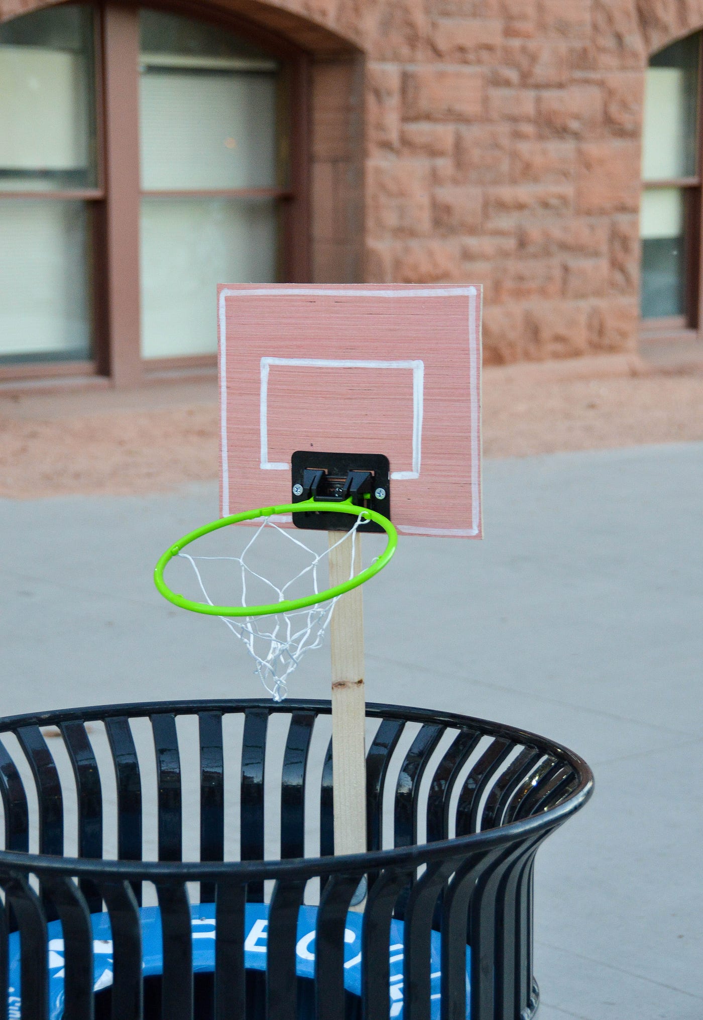 Get Your Own Rebound Basketball Hoops for Recycling by Cult Agentz