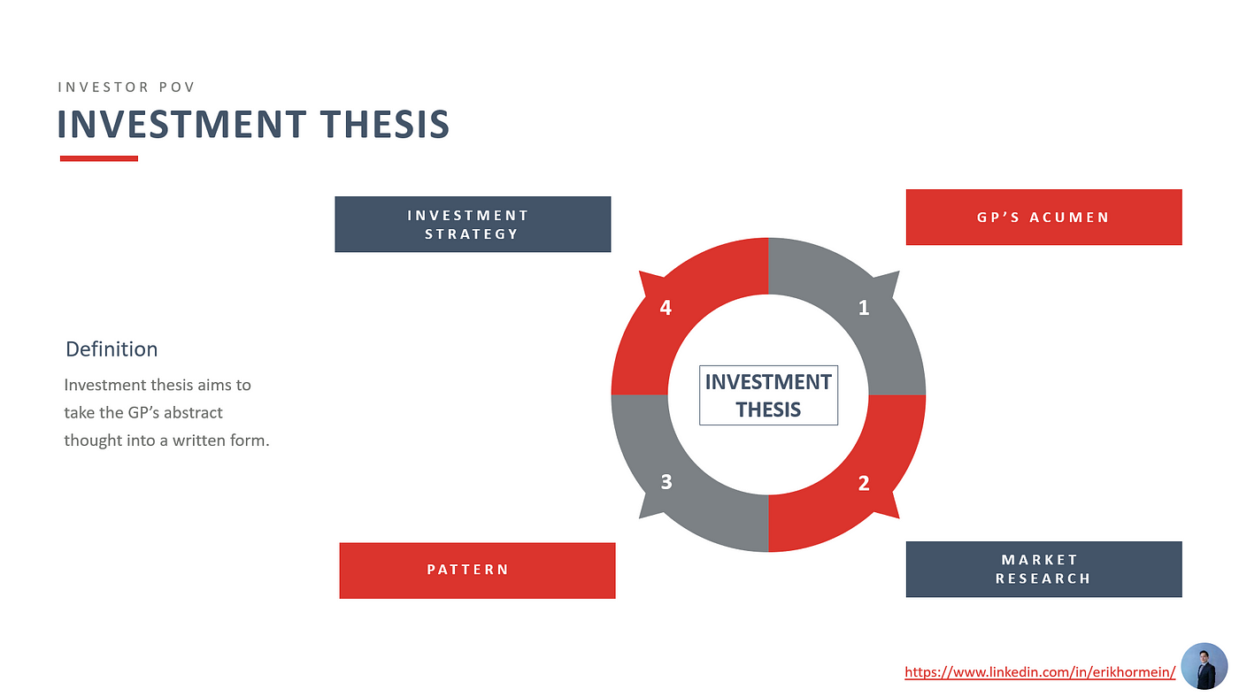 what is an investment thesis example