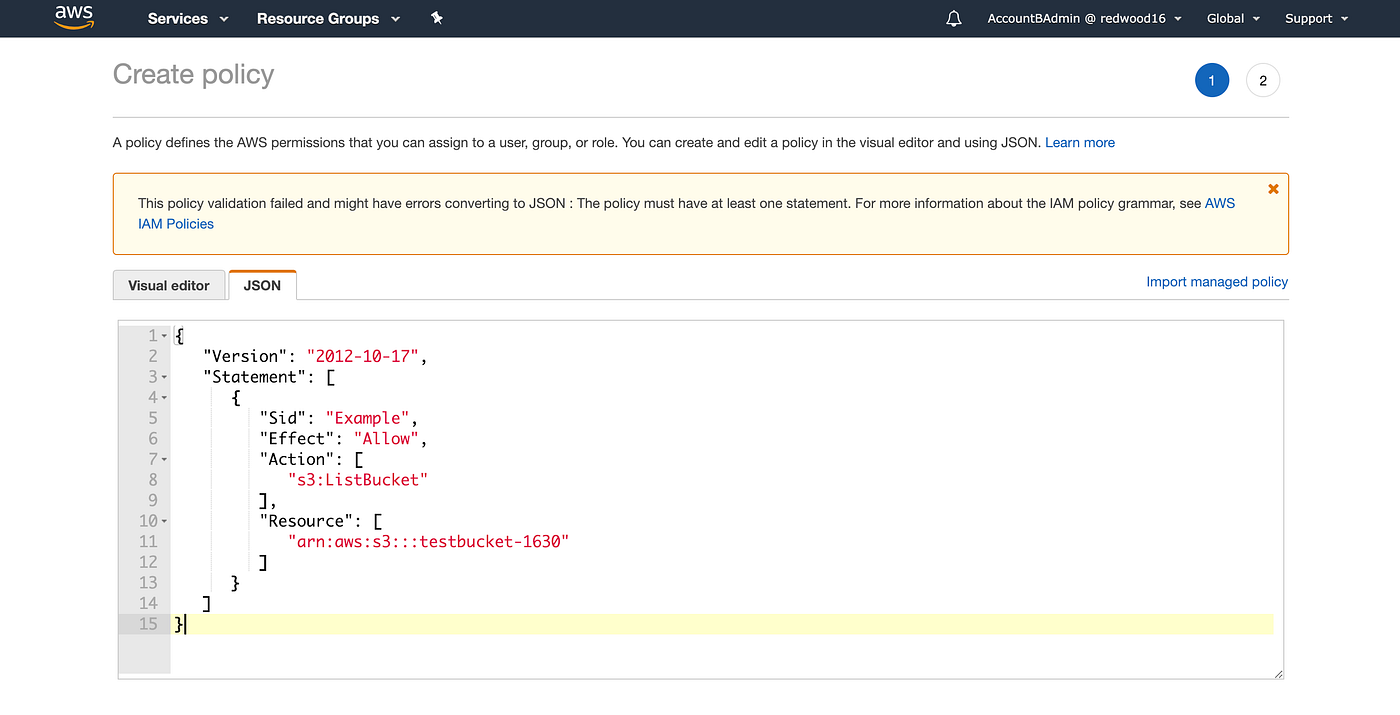 S3 Bucket — Cross Account Access 해보기 by redwood Medium