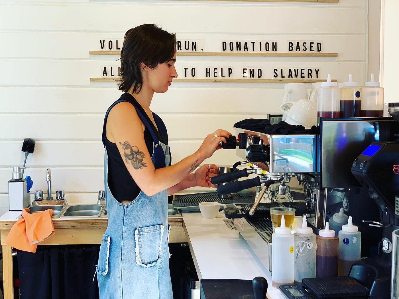Portland Coffee Shop Gives New Meaning To Enjoying A Cup Of Joe By Emma K Medium Portland Coffee Shop Gives New Meaning To Enjoying A Cup Of Joe By Emma K Medium