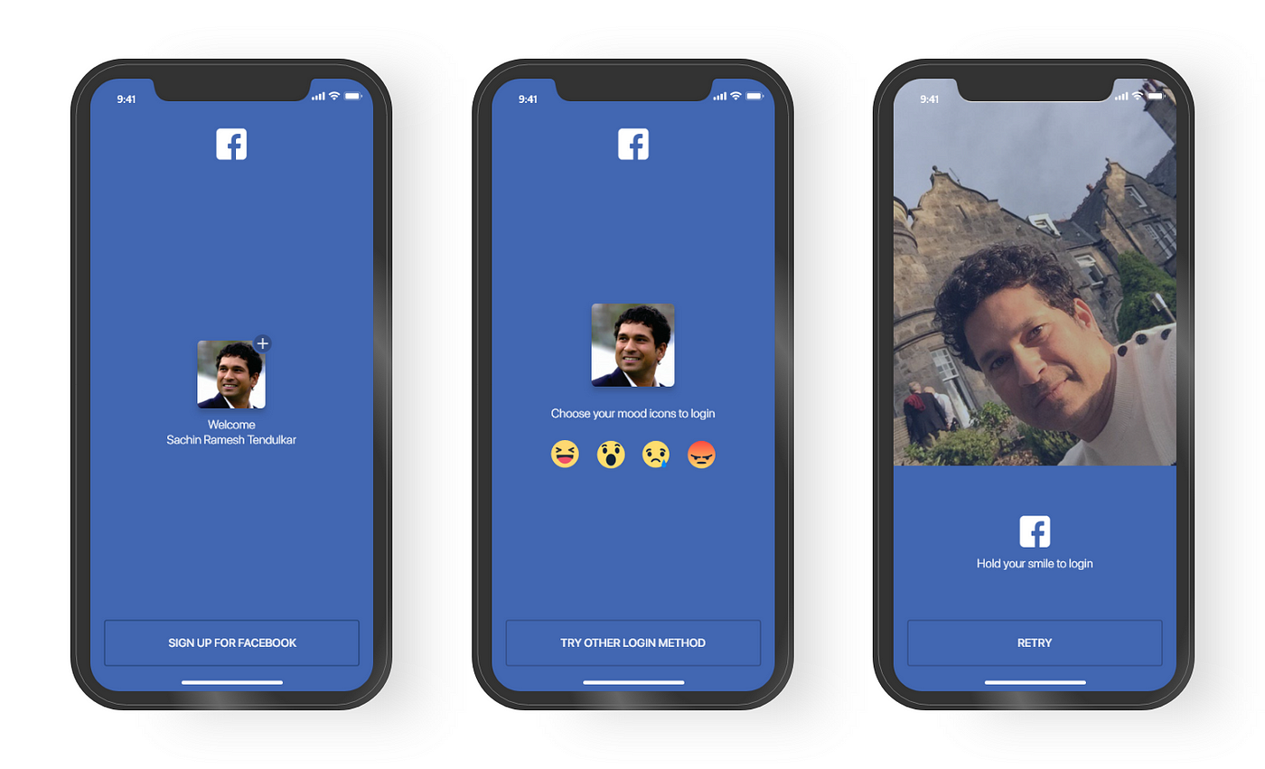Facebook Mobile App Login Screen Redesign A Ux Case Study By Arivoli D Selvam Ux Collective