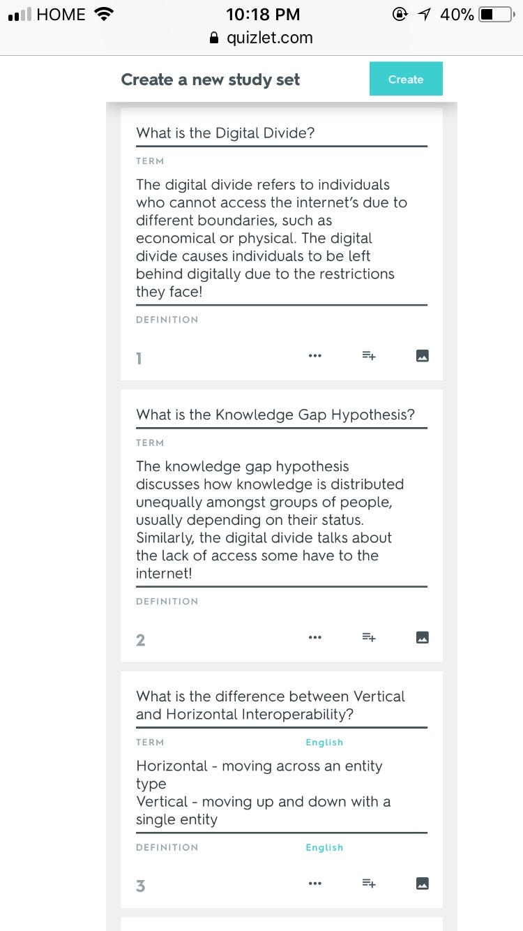 Quizlet — The key to making studying fun! by Najih Ismail Medium