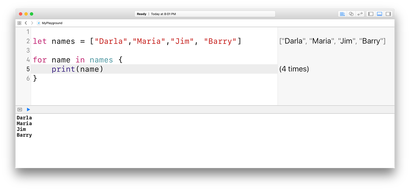 Swift Basics — Week 5. Loops | by Ryan Cortez | Medium