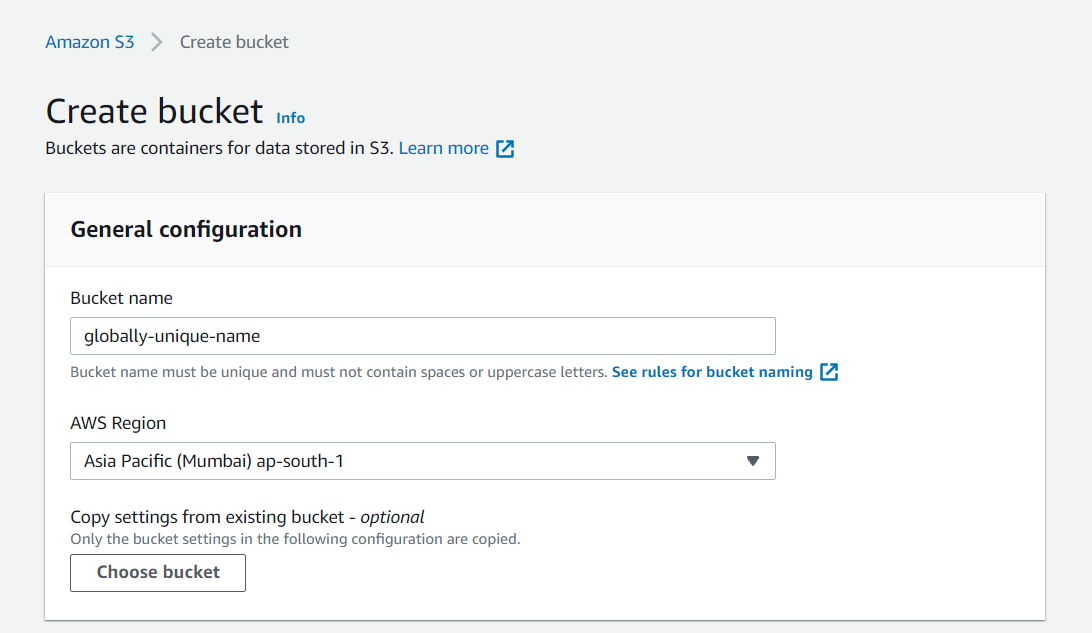 AWS Guide — S3 — Bucket Creation & Configuration by Vignesh Oct
