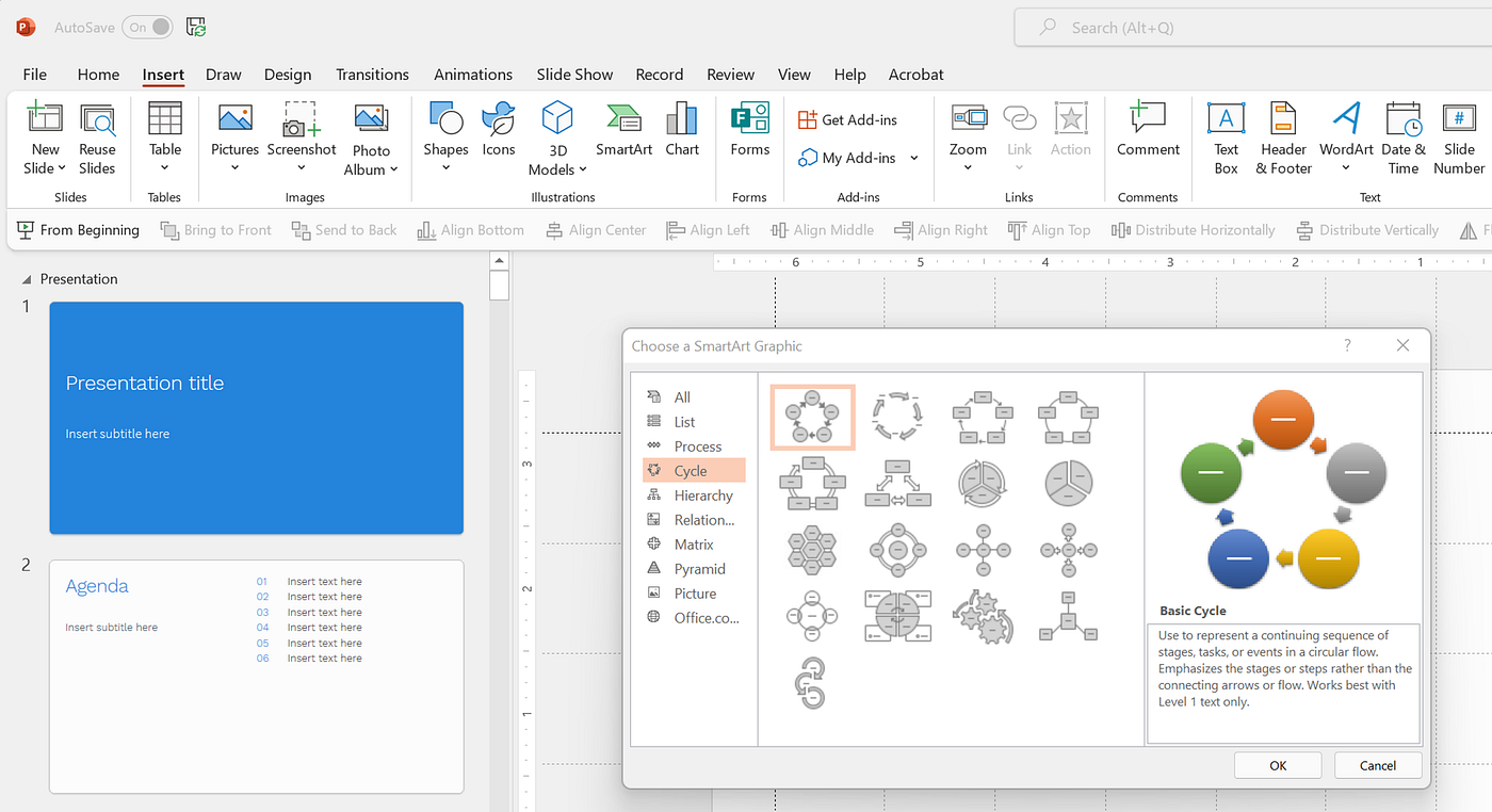 Before & after: Improving a circular diagram in PowerPoint | by Alicia  Monique Thornber | Bootcamp