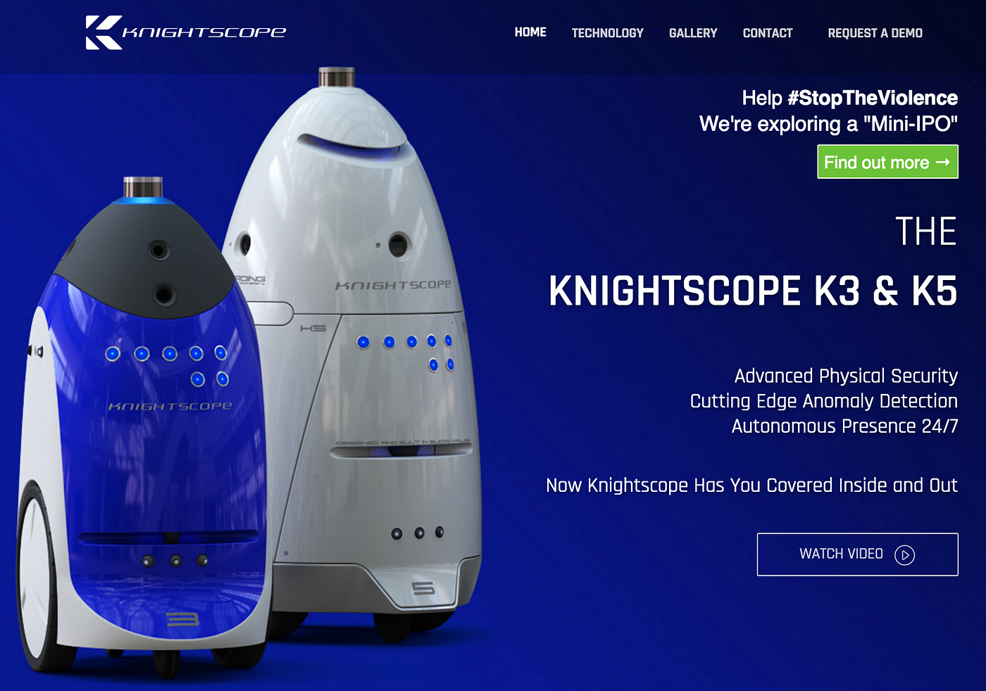 Knightscope SoCal Demo Mania. What a week! The KTeam Demo Van made