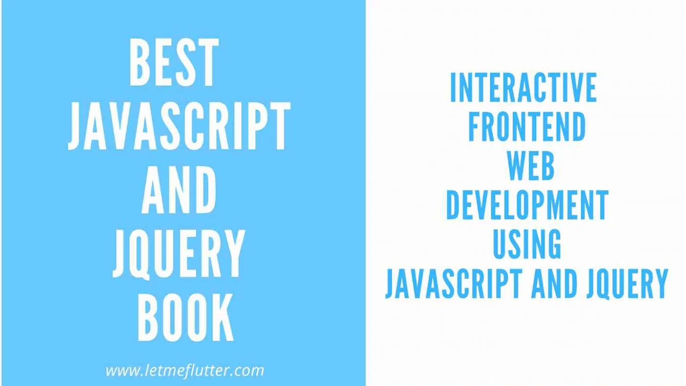 Best JavaScript and JQuery Book For Frontend Web Developers ...