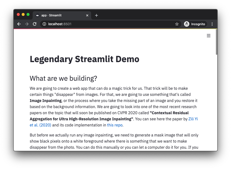Create Beautiful And Simple Ml Web Apps That You Can Deploy At Scale In A Few Steps By Nicolas Metallo Towards Data Science Create Beautiful And Simple Ml Web Apps That You Can Deploy At Scale In A Few Steps By Nicolas Metallo Towards Data Science