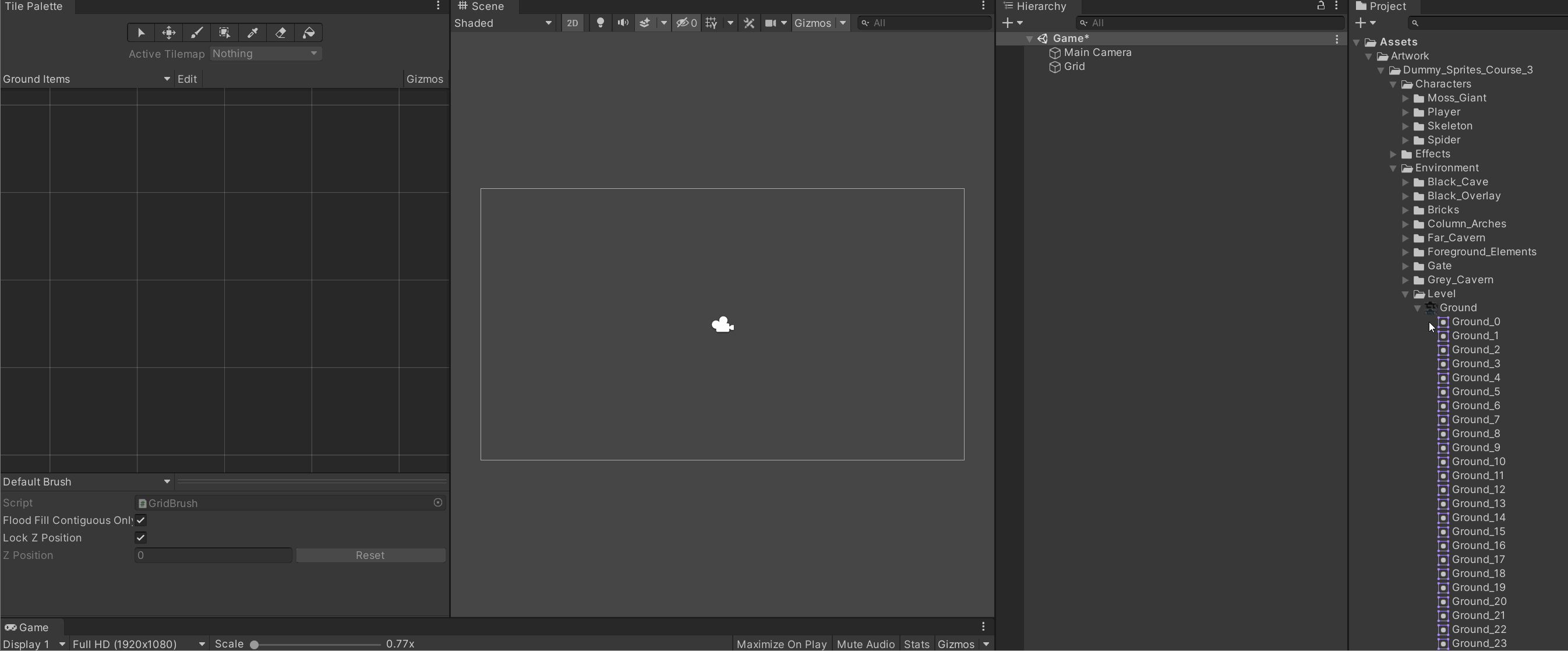 Working with Unity's 2D Tilemaps. Create a level using Unity's Tilemap… |  by Jean-Noel Seneque | Medium