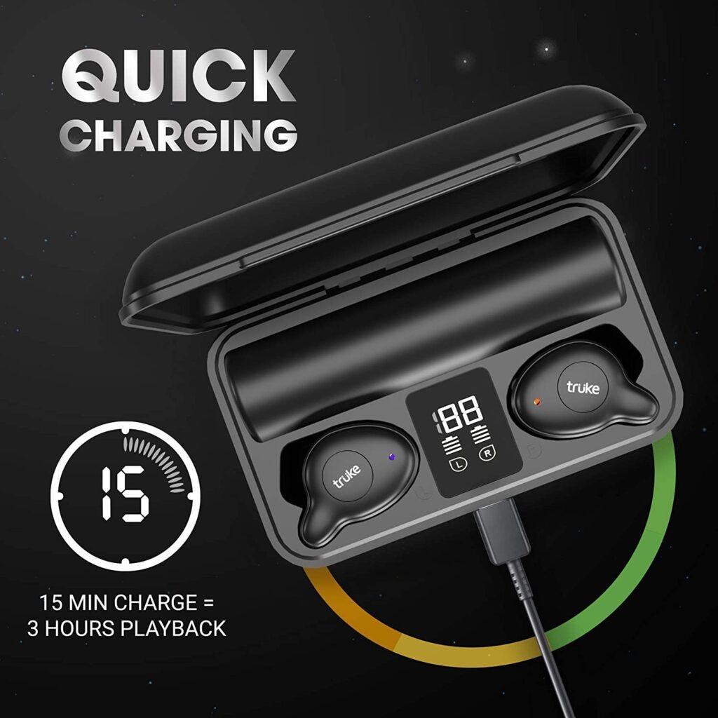 Truke Fit Pro Power, TWS at ₹1299 with 