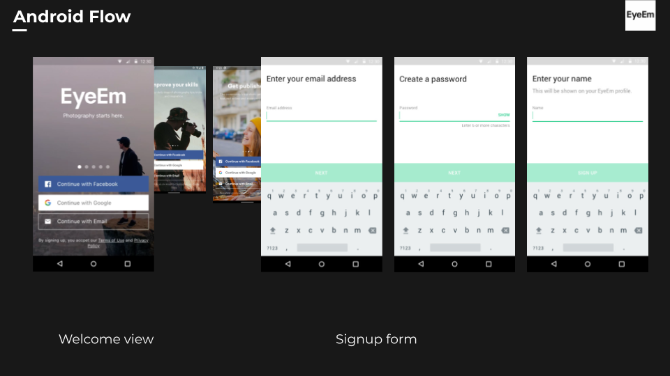 Flutter AddToApp in practice Onboarding revamp at EyeEm. by Łukasz