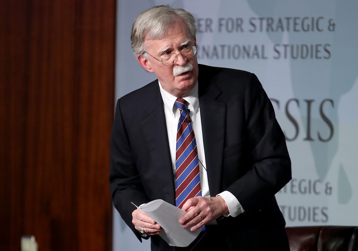 A photo of former U.S. National Security Advisor John Bolton.