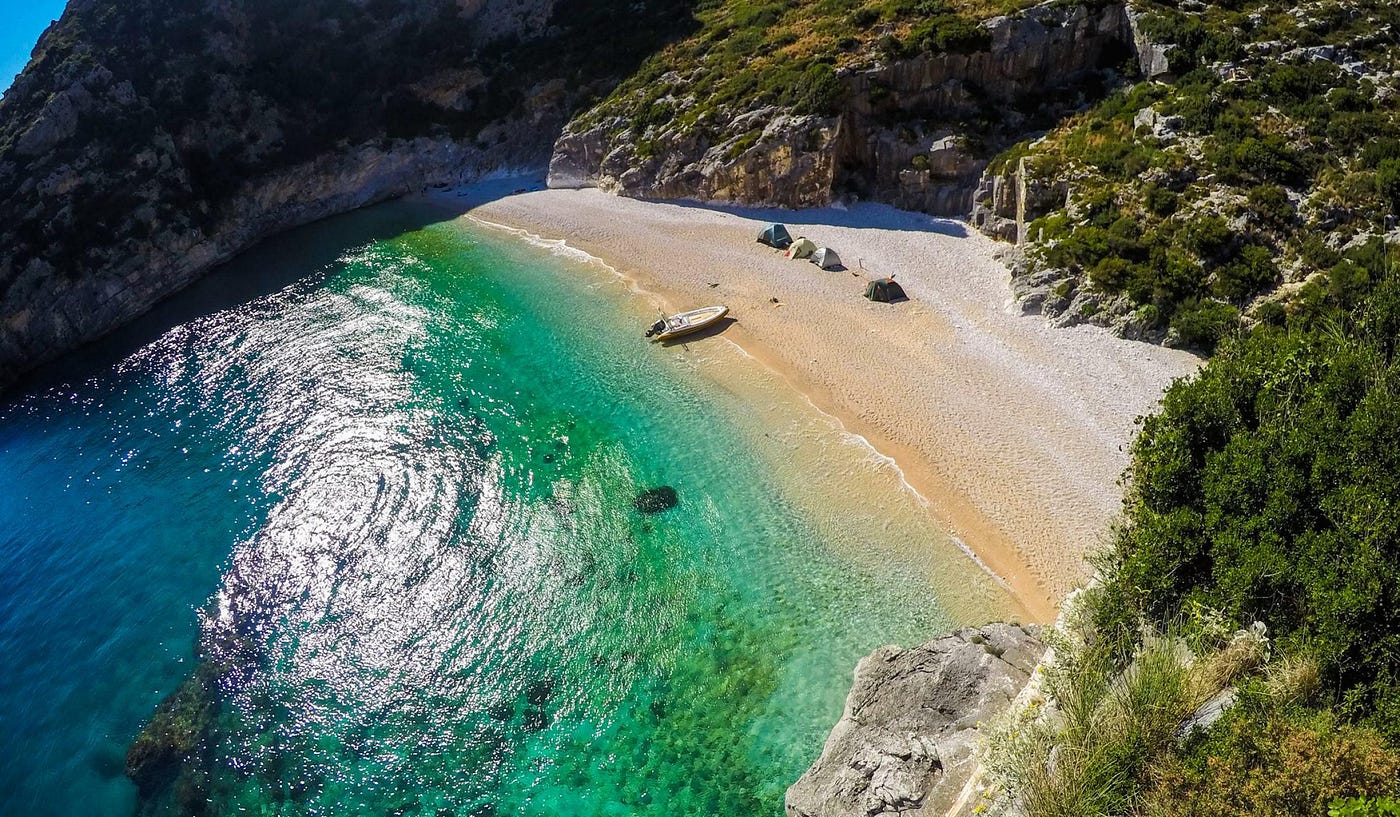 Albanian Ionian Coast. The Albanian Riviera is a place where… | by Visit  Albania | Medium