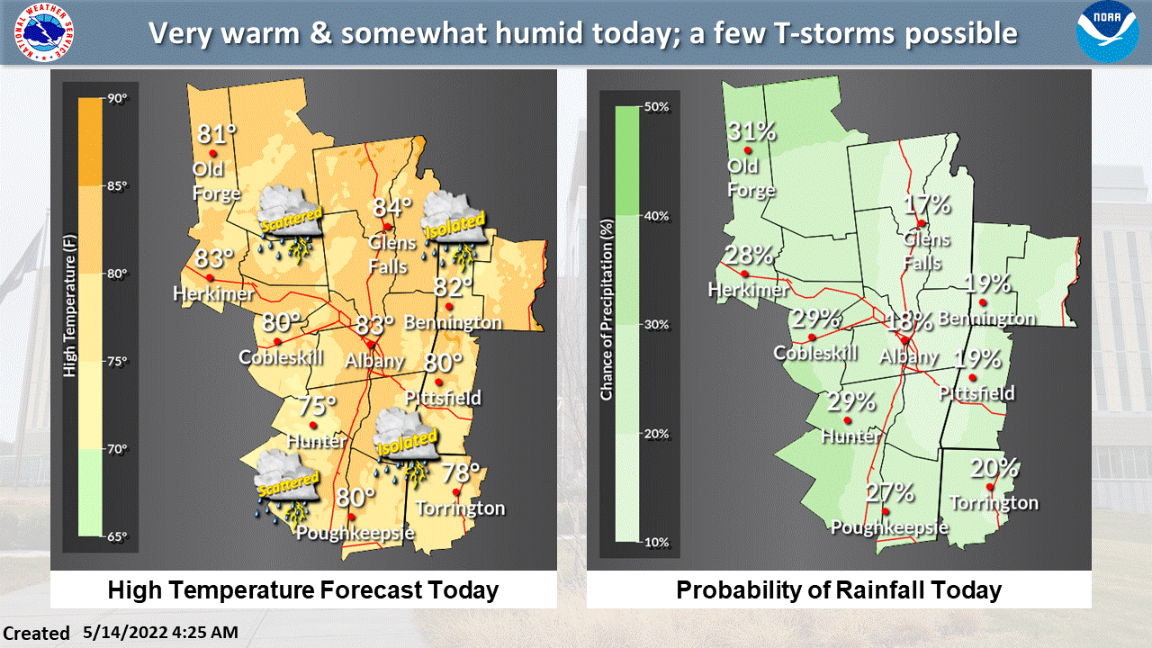Record Hot Weather in New England and the Northeast by Todd B. Bates