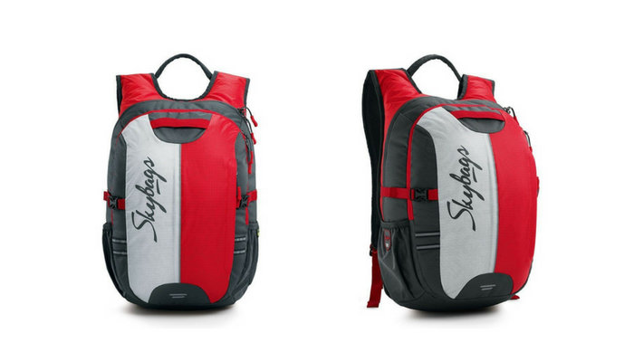skybags laptop backpack with rain cover