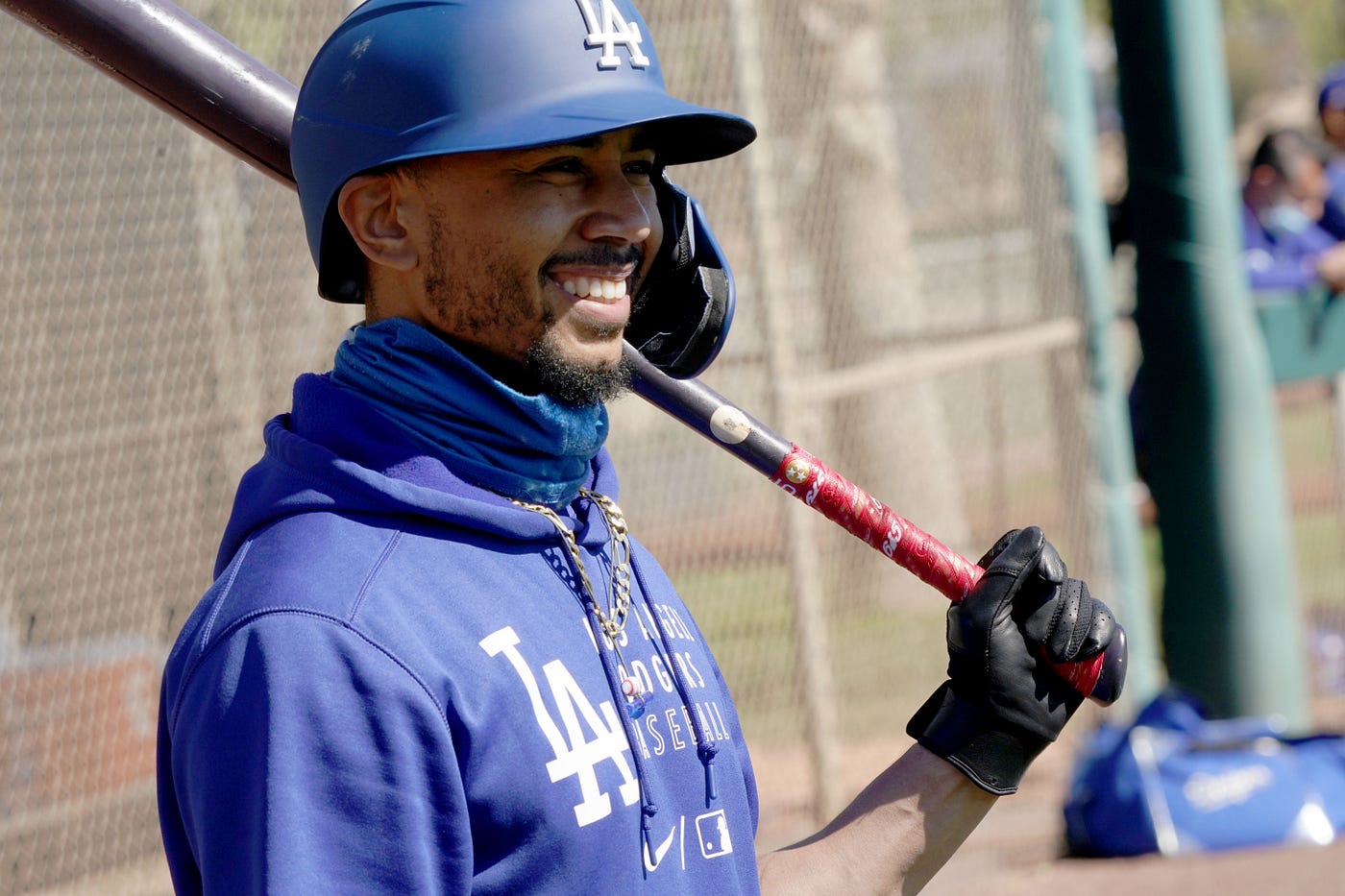 Chance to hold the trophy up again is all the motivation Mookie Betts needs  | by Rowan Kavner | Dodger Insider