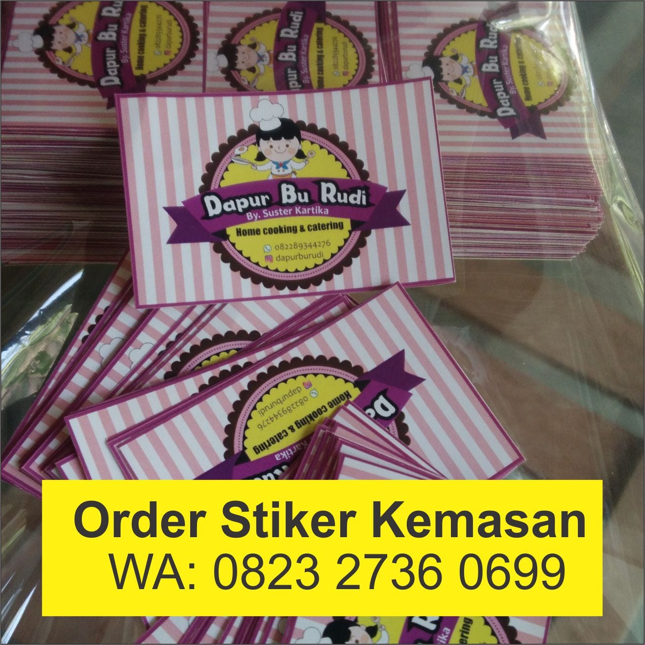 0823 2736 0699 Cetak Stiker  Kemasan Yogyakarta Rovi 