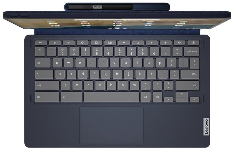 How does the Lenovo Chromebook Duet 5 