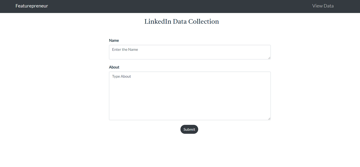 LinkedIn Data Collection