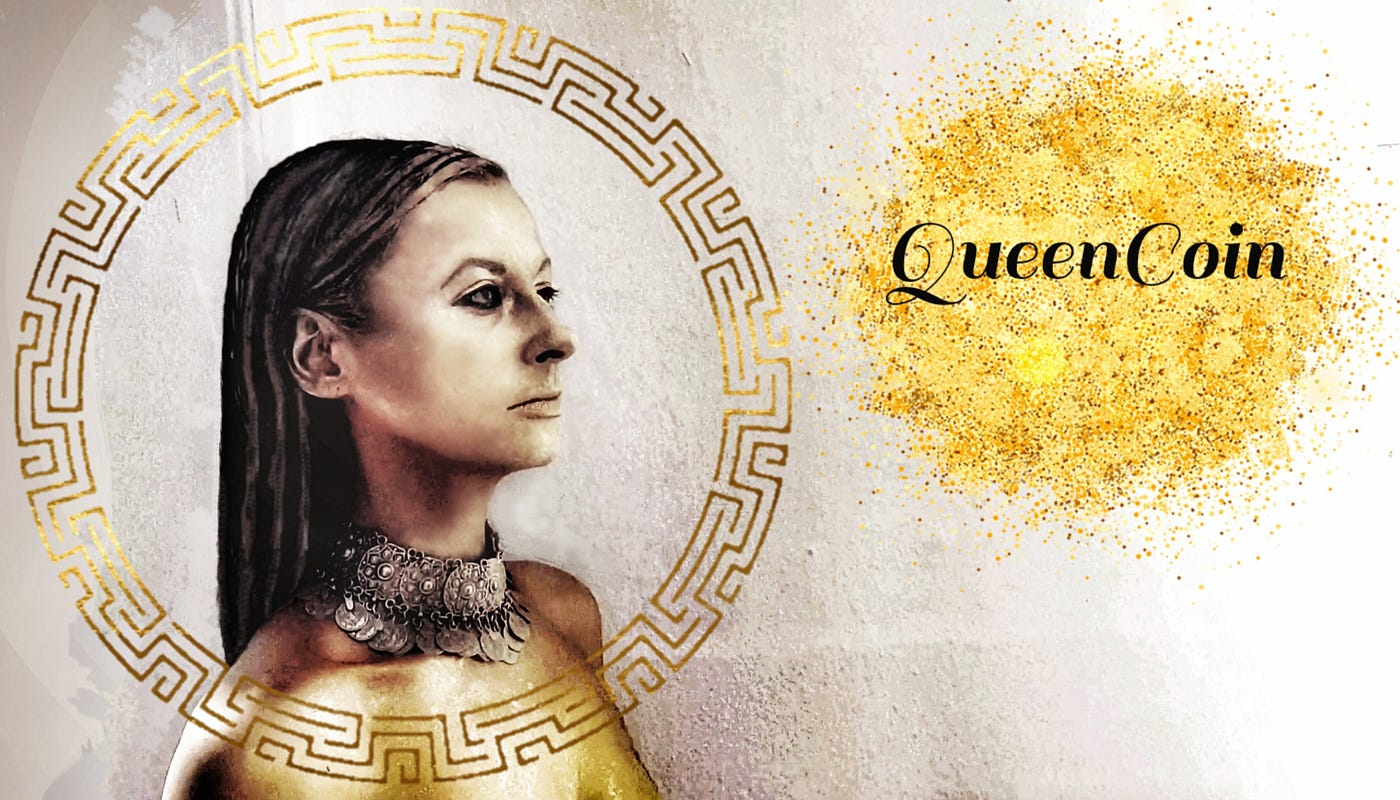 QueenCoin Personal Token. Aleksandra Wojciechowicz.