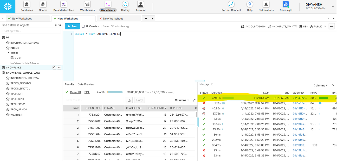 Snowflake — Performance Tuning And DB Characteristics | by Divyansh ...