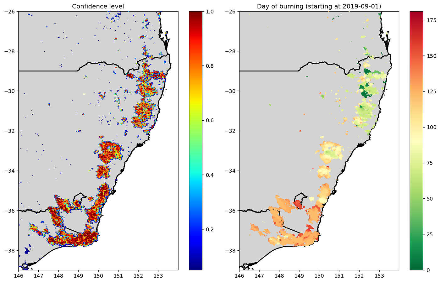 Mapping 19 Australian Bushfires By Miguel Pinto Towards Data Science Mapping 19 Australian Bushfires By Miguel Pinto Towards Data Science