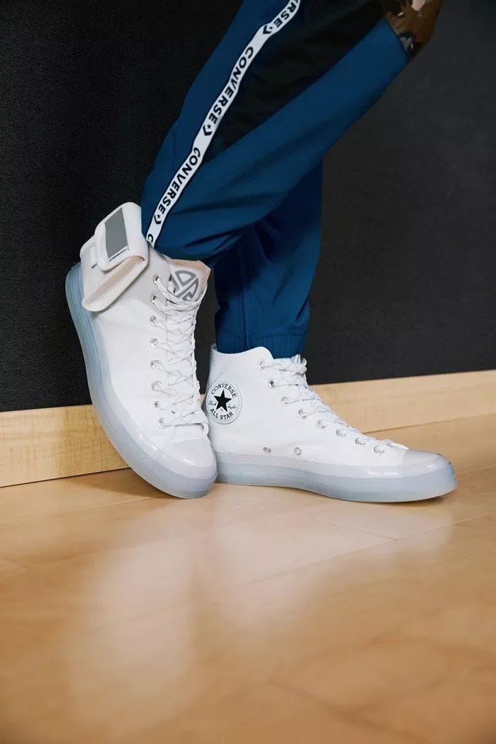 converse tap shoes