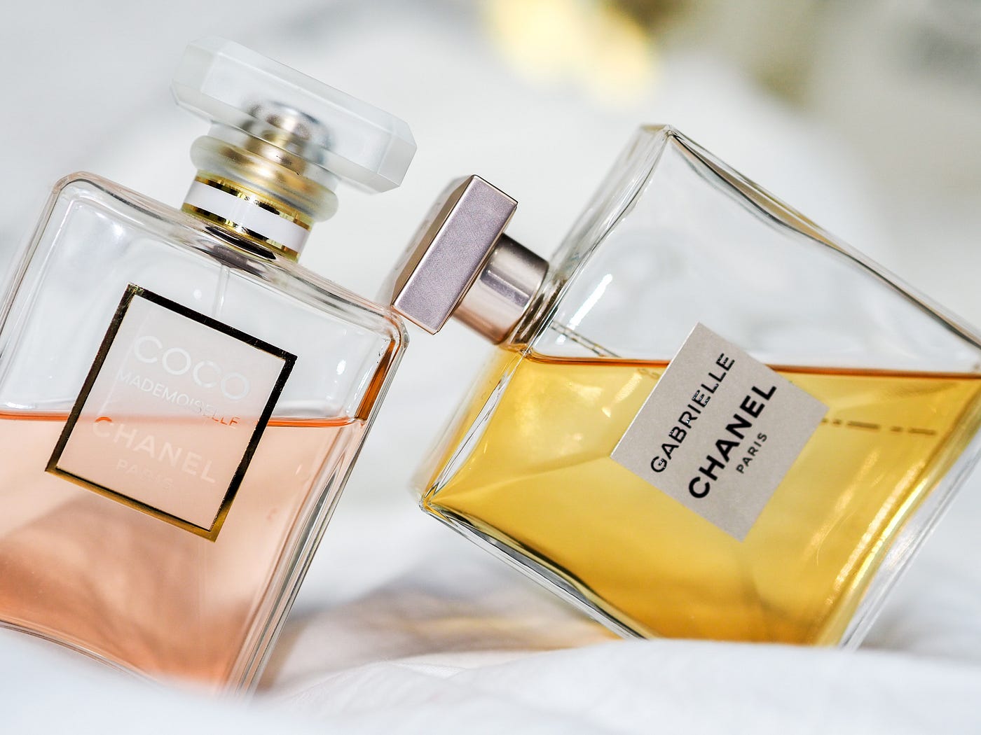 Chanel perfume bottles