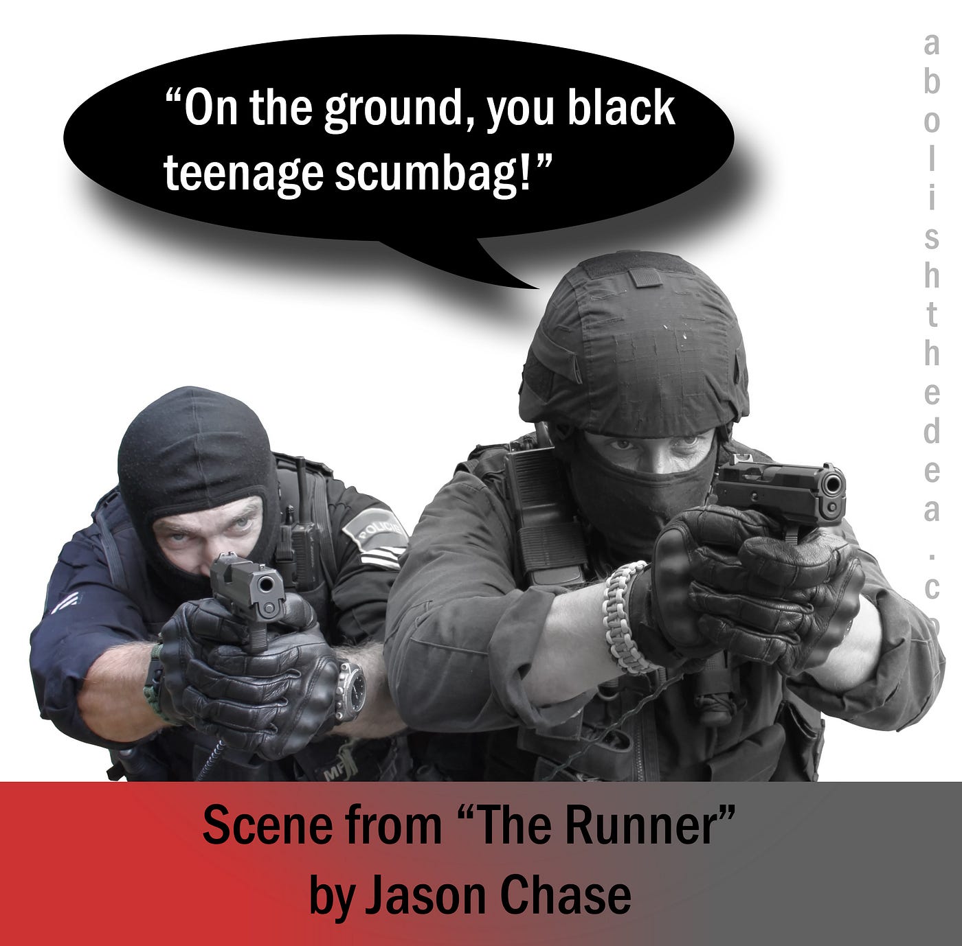 SWAT team takes aim at black teenager