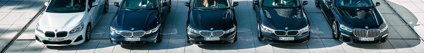 BMW 2 Series, 3 Series, 4 Series and 7 Series