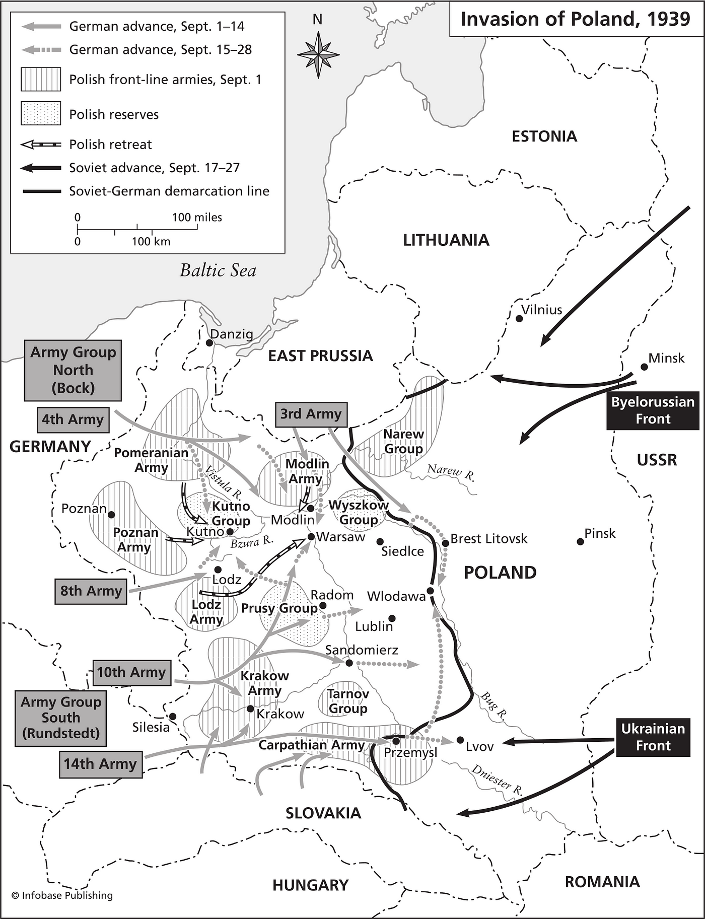 Eastern Front Maps of World War II - Inflab - Medium