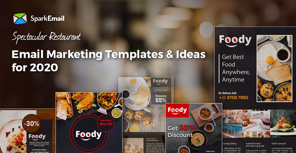 12 restaurant email marketing templates to boost... SparkEmailDesign – Medium