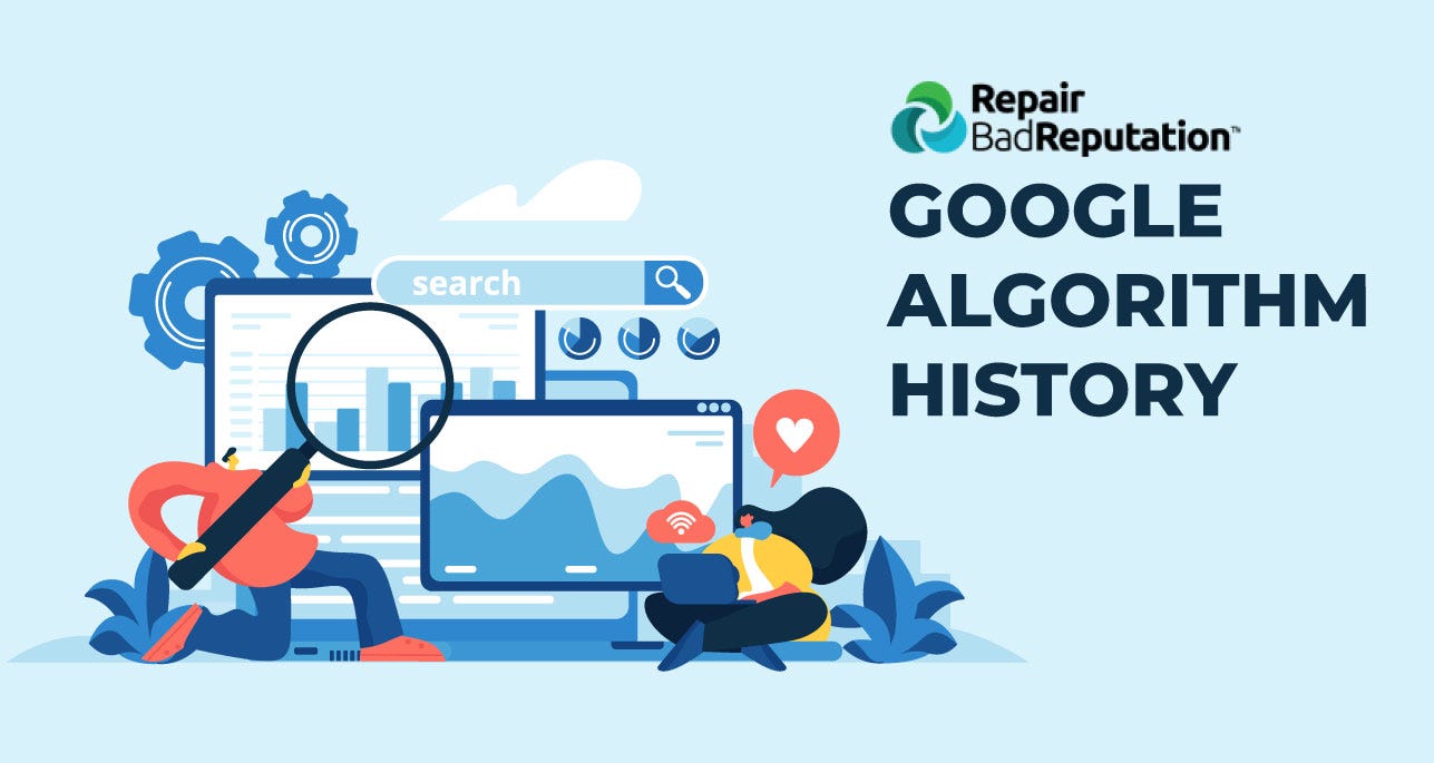 Google Algorithm History Infographic