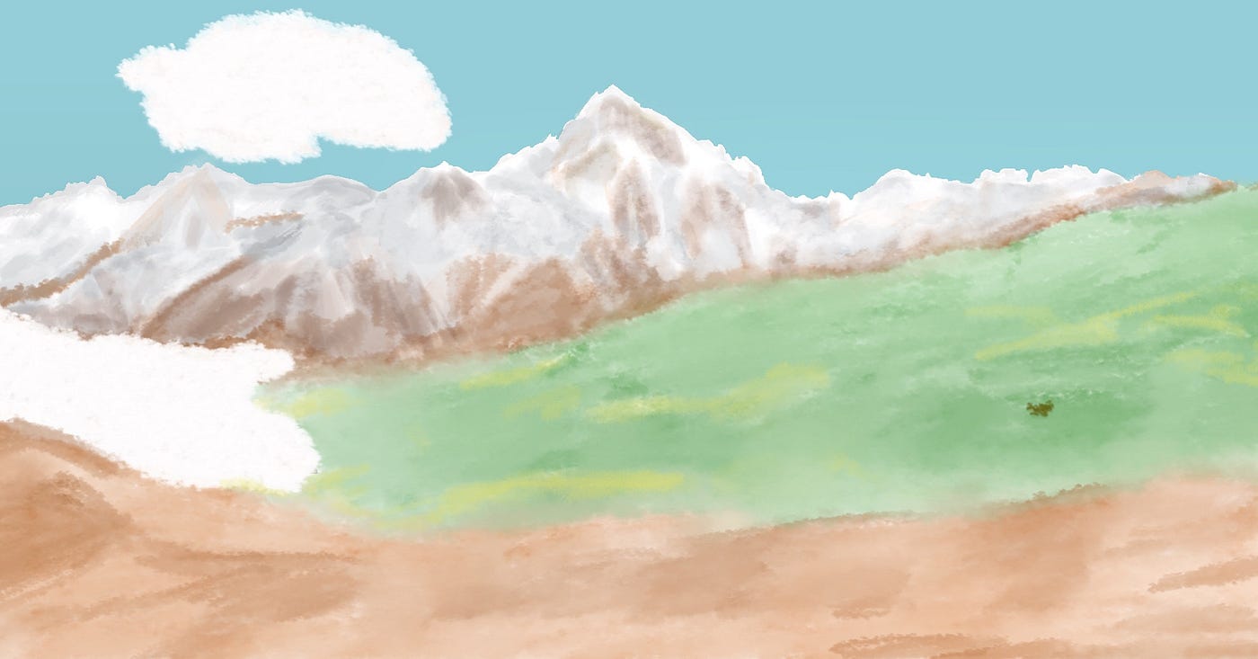 Original DigiArt by: Scott Vanderburg / Colorado Mountainscape Painting