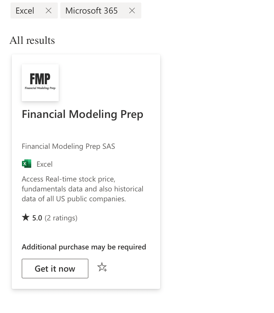 Create your first custom stock screener in Excel. Find stocks based on ...