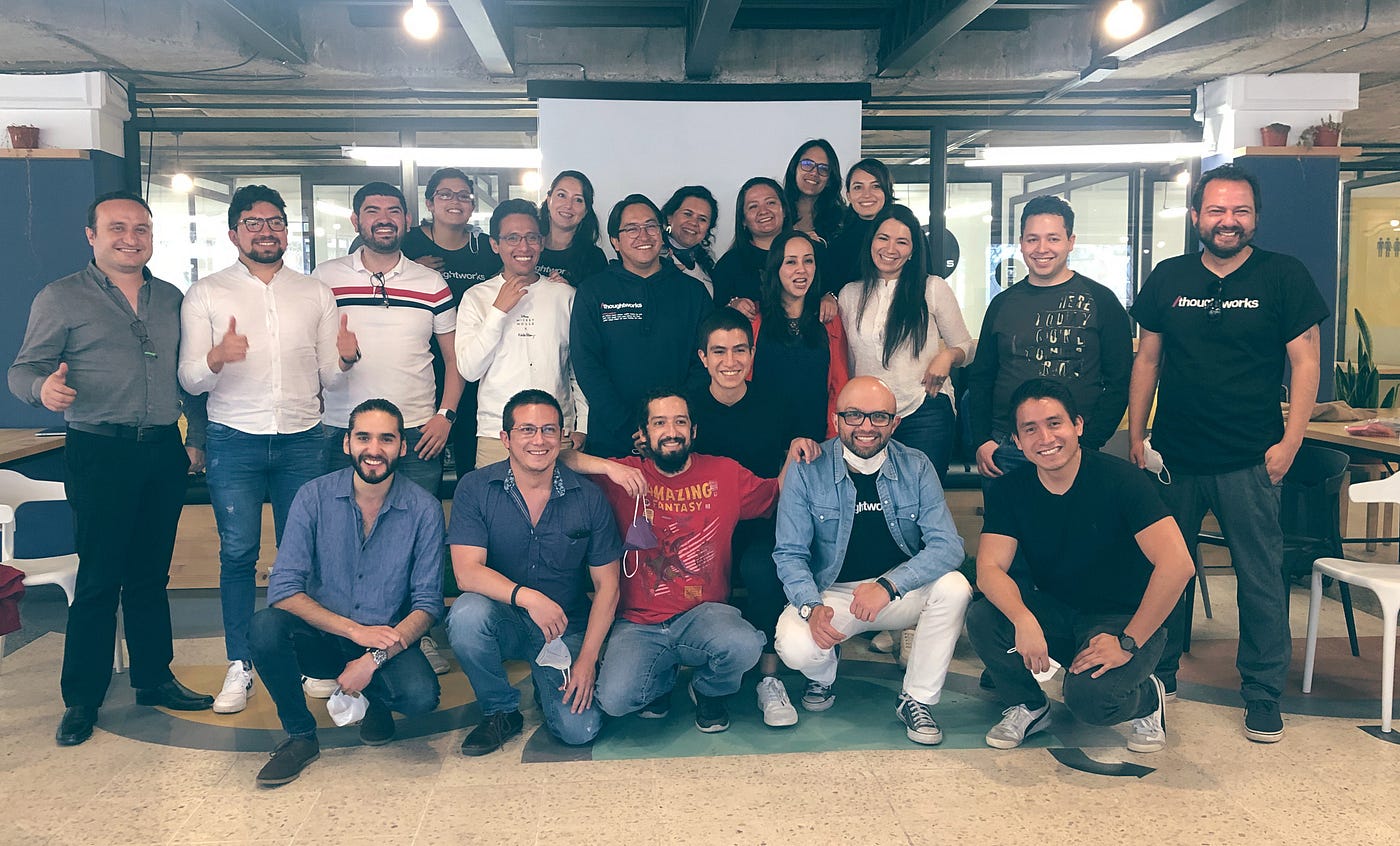 Reunión de la oficina de Thoughtworks en Guayaquil