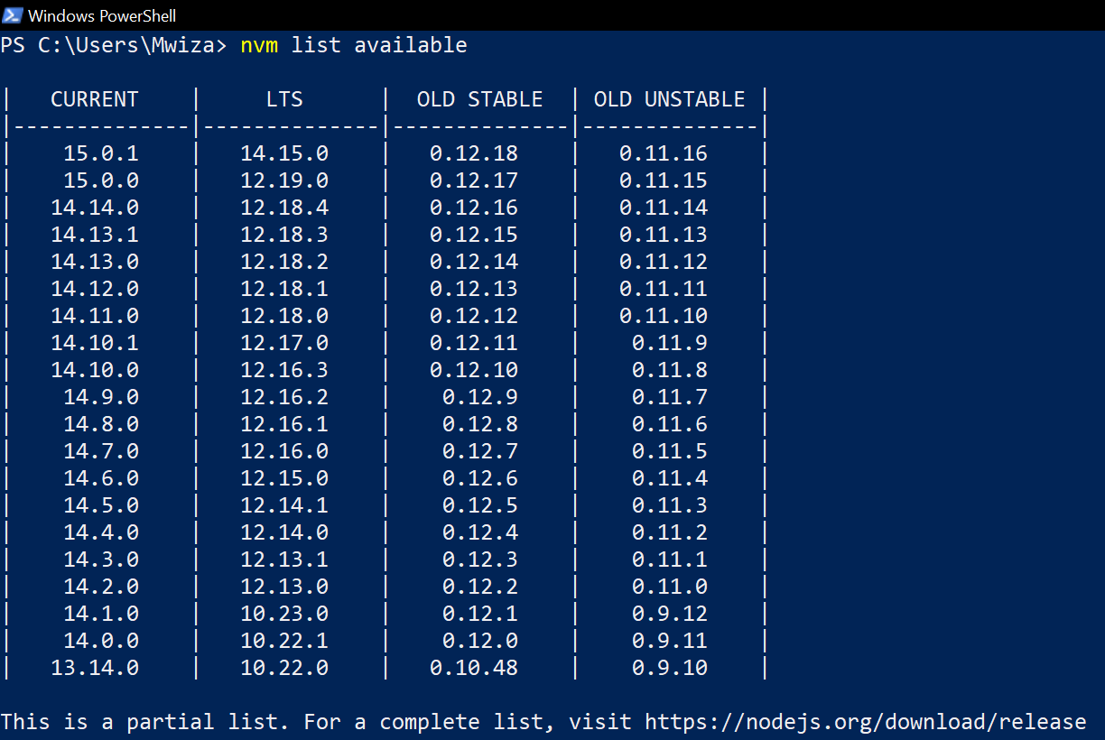 The Best Way to Install Node.js on a Windows PC | by Mwiza Kumwenda |  JavaScript in Plain English