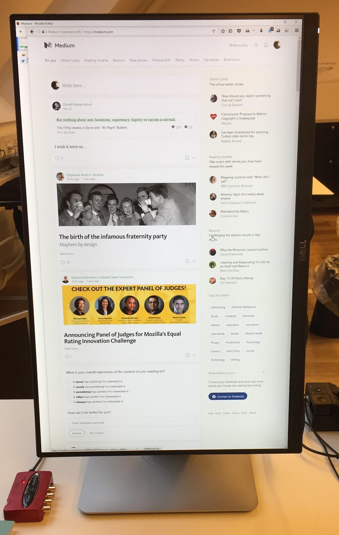 Why I rotated my monitor 90°. Mobile 