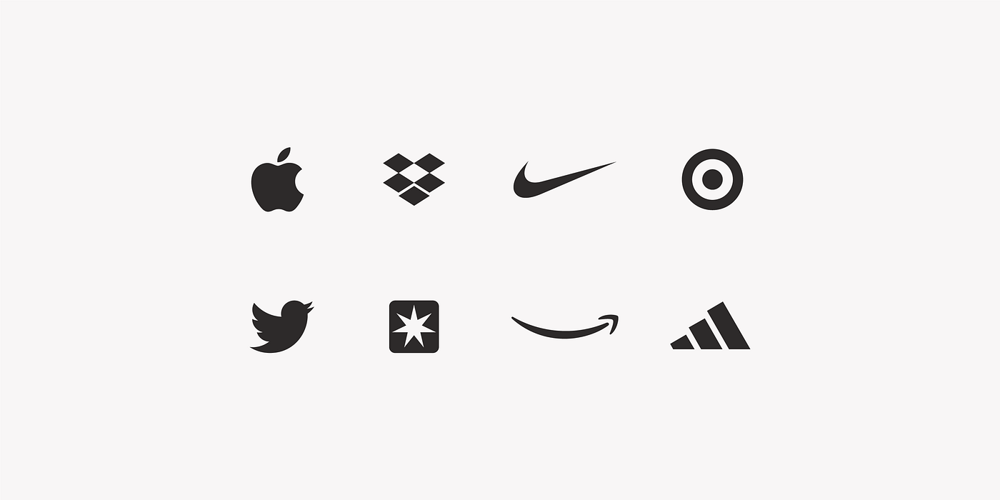 All logos look the same.. Or how designers lost in the… | by Inga Ciumac |  UX Collective