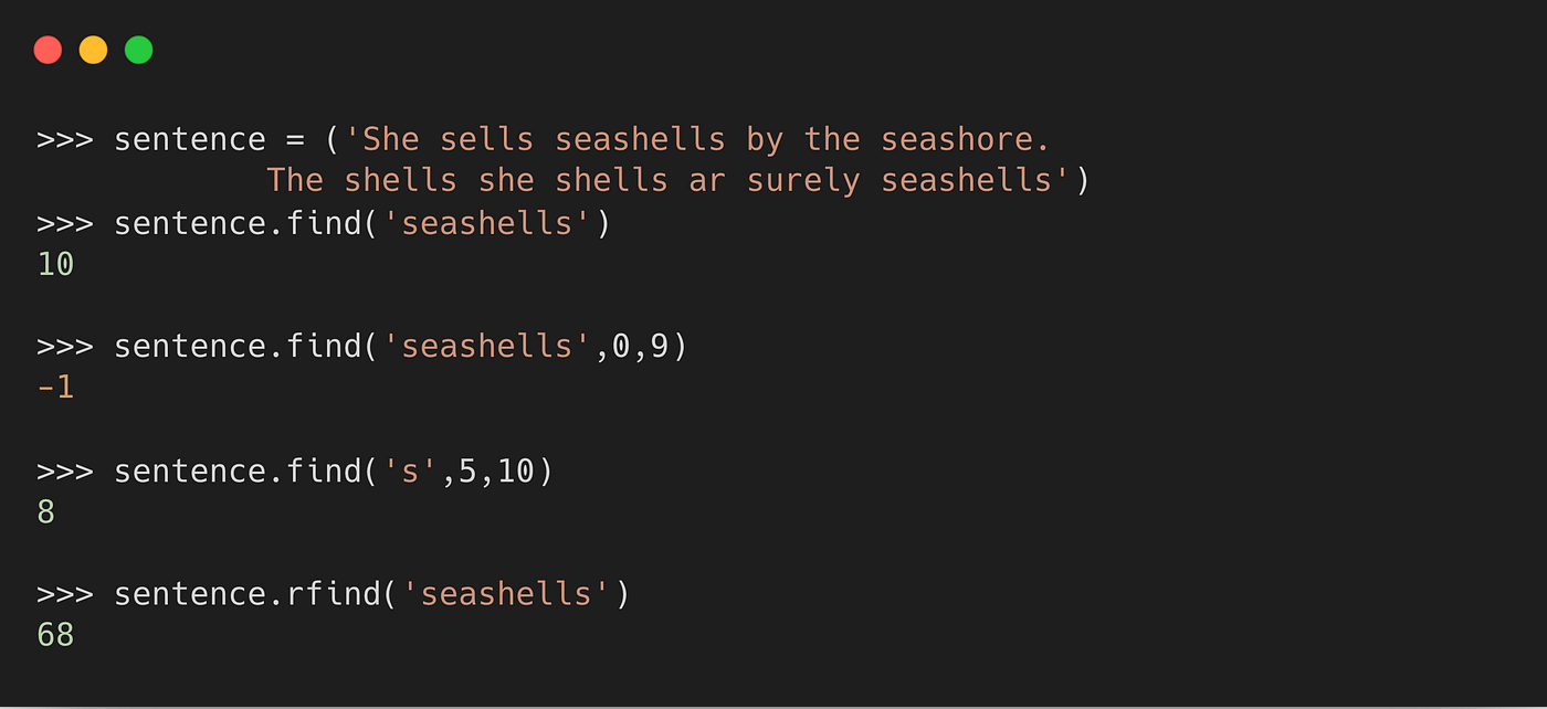 String Methods Python