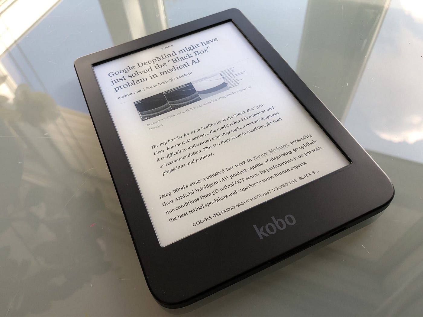 Read Medium articles on Kobo. I wanted to do two things. Publish a… | by  Robert Hoeijmakers | Medium