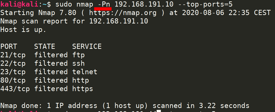 Nmap Scan Port 80 And 443 Nmap -Pn (No Ping) Option Analysis | By U.y. | Medium
